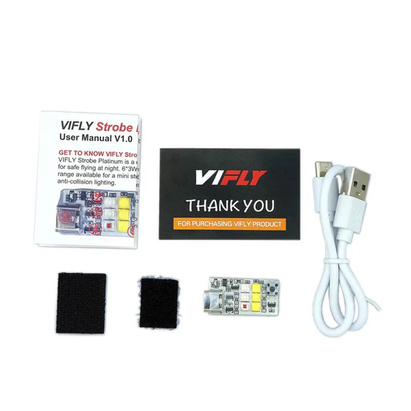 VIFLY Strobe Platinum, Kit Com - Drone Strobe Light avaliação e preço